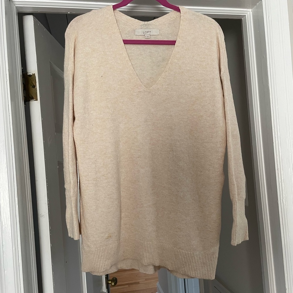 Cream Loft Sweater